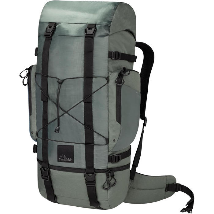 Рюкзак Jack Wolfskin Wanderthirst 45 літрів Slate Green, унісекс, туристичний