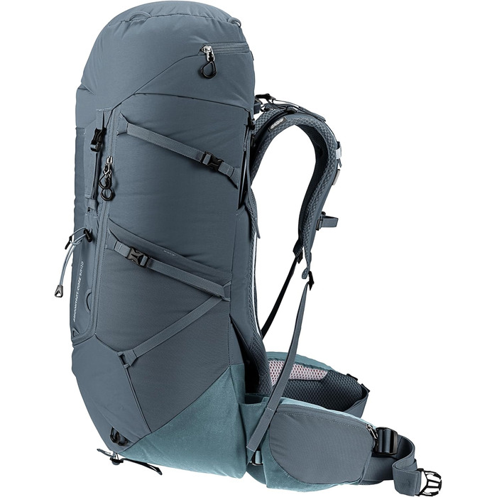 Туристичний рюкзак deuter Aircontact Core 50+10 л, графітовий, модель 2024, для трекінгу
