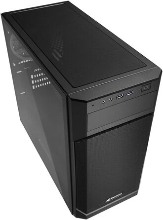 Корпус для ПК Sharkoon V1000 RGB mATX, ігровий з підсвічуванням