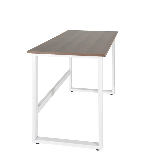 Письмовий стіл / Комп'ютерний стіл WORKSPACE LIGHT I 120 x 60 см, горіх / білий, hjh OFFICE