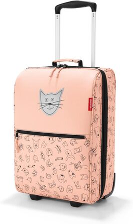Дитяча валіза reisenthel Trolley XS Kids Cats And Dogs Rose, легка та практична
