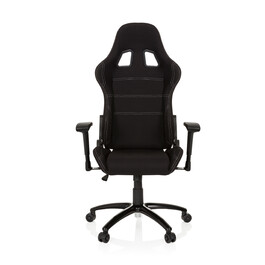 Ігрове крісло / Офісне крісло GAME FORCE Тканина Black HJH OFFICE