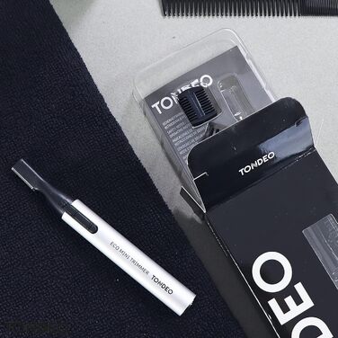 Тример для стрижки волосся TONDEO ECO MINI SILVER для брів, вух та носа