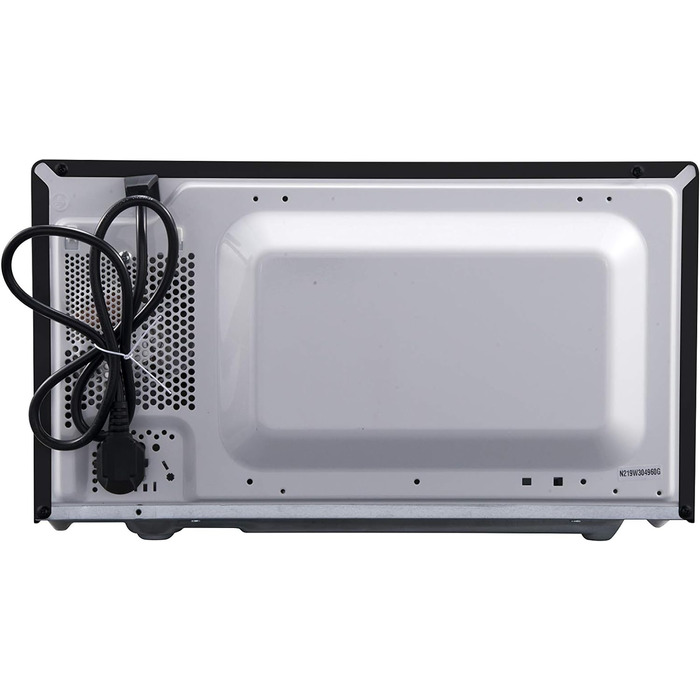 Мікрохвильова піч Sharp R204BA 20 л, 800 Вт, 6 режимів, таймер 30 хв, чорна