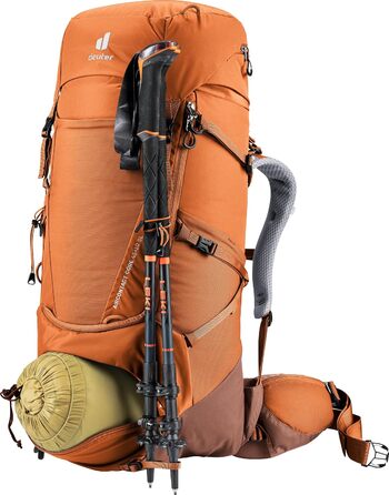 Жіночий трекінговий рюкзак Deuter Aircontact Core 45+10 л (2024), chestnut-umbra
