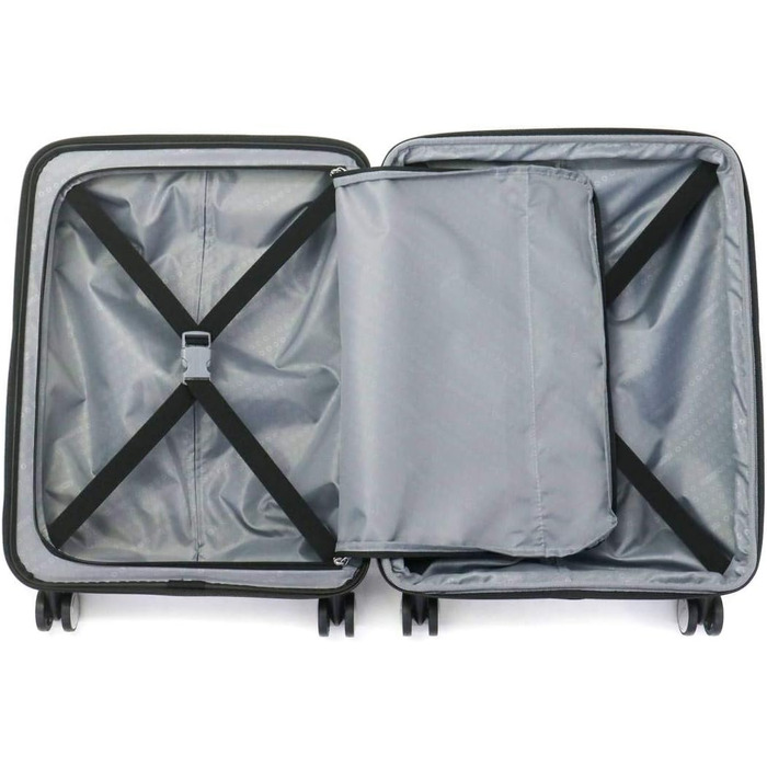 Валіза American Tourister Soundbox 55 см, 41 л, розширювана, жовта, ручна поклажа, з TSA замком
