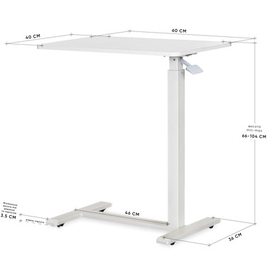 Стіл Hommex Mobidesk Lite White (арт. TH-010 Lite White)