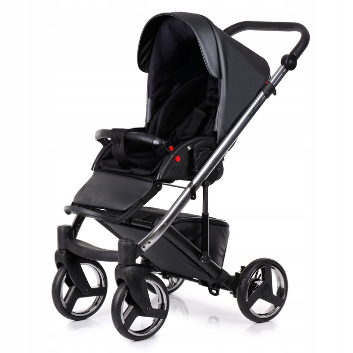 Дитячий візок EMJOT NERI COBALT FLEUR 2в1 — багатофункціональний