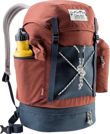Рюкзак Deuter Wengen Vintage 25 л, червоно-синій, міський
