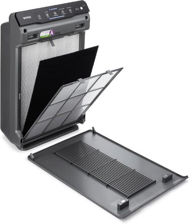 Очищувач повітря Winix 5300-2 з технологією PlasmaWave для алергіків та курців, CADR 390м³/год, до 99м², датчик якості повітря, нічний режим, чорний