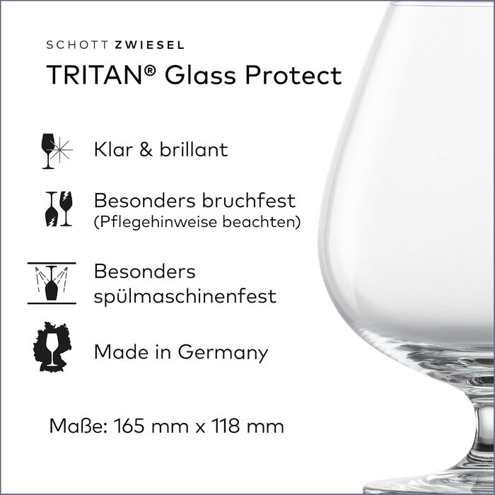 Набір келихів для коктейлів та коньяку SCHOTT ZWIESEL Bar Special, Tritan-кришталь, 4 шт, Німеччина