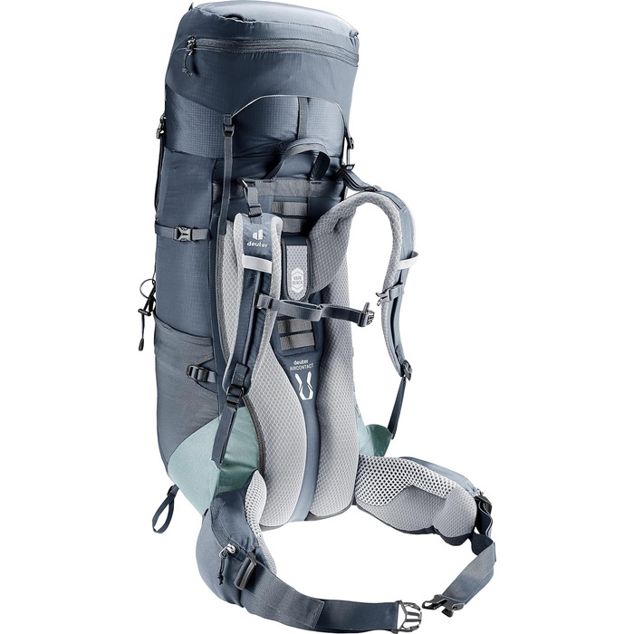 Жіночий трекінговий рюкзак Deuter Aircontact Lite 35+10 SL, легкий, Ink-Jade, 35+10 л