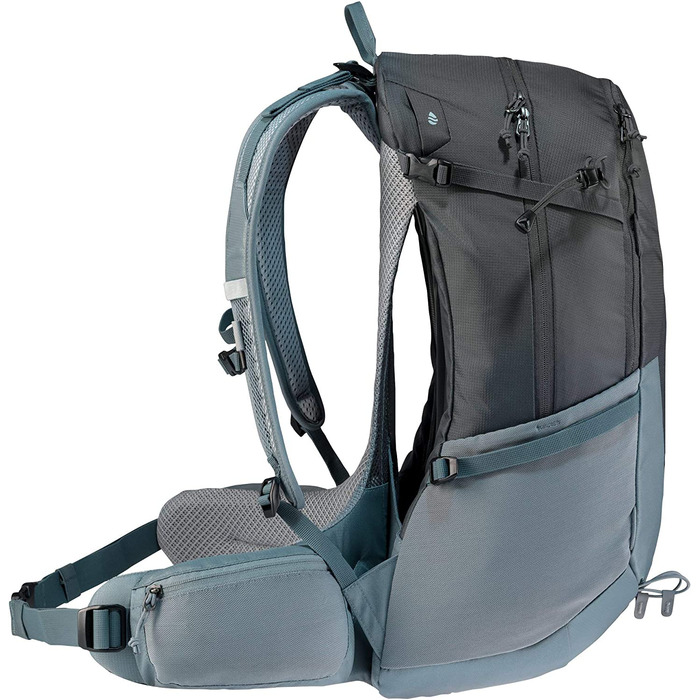 Рюкзак для туризму Deuter Futura 27 л, графітовий, анатомічна спинка