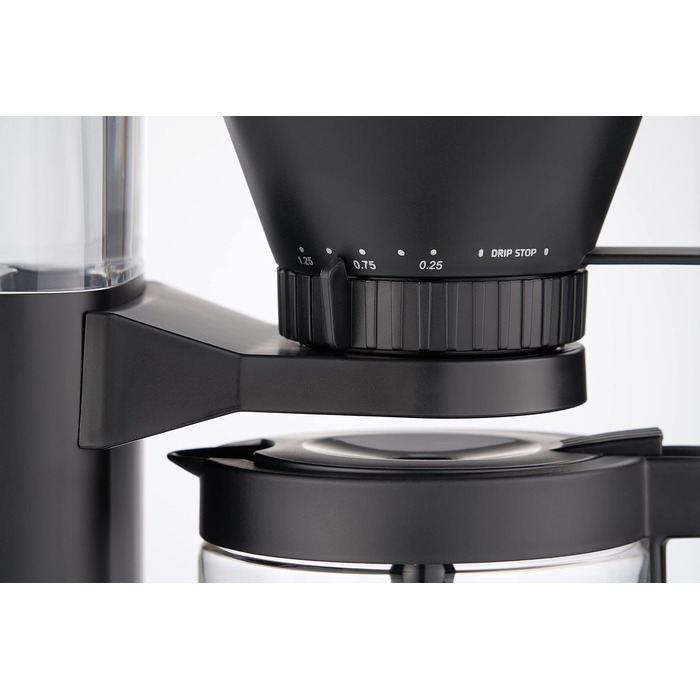 Кавоварка CASO Aroma Sense, дизайнерська, ідеальна температура заварювання 92-96°C, повне розкриття аромату завдяки аромапаличці, з титанованим сталевим постійним фільтром