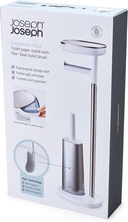 Підлоговий тримач для паперу Joseph Joseph EasyStore Plus з щіткою