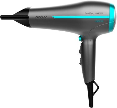 Фен для волосся Cecotec IoniCare 5200 Aura Black, 2300 Вт, з DC-мотором та іонізацією