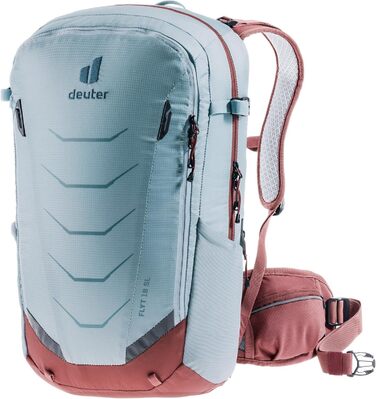 Жіночий велосипедний рюкзак Deuter Flyt 18 SL з протектором, 18 л, червоно-коричневий