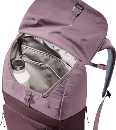 Міський рюкзак Deuter Up Sydney 22 л унісекс, баклажан-грейпфрут