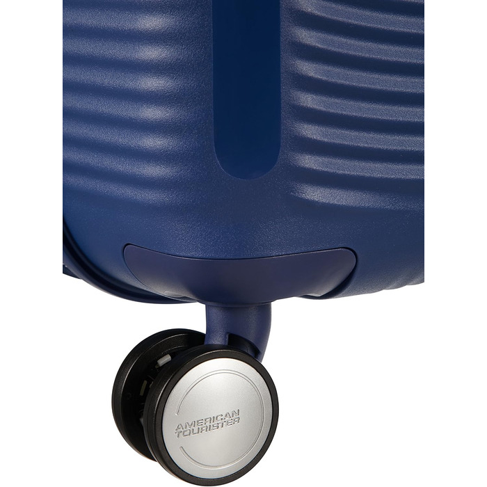 Валіза American Tourister Soundbox Spinner L, розширена, 77 см, 97/110 л, темно-синя (Midnight Navy)