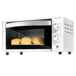 Міні-піч Cecotec Bake&Toast 1090 White 10л, 1000 Вт, таймер 60 хв, до 230°C, біла