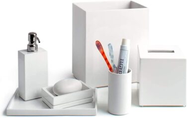 Коробка для рушників у ванну Jonathan Adler Lack-Badetuchbox, декоративний органайзер для санвузла