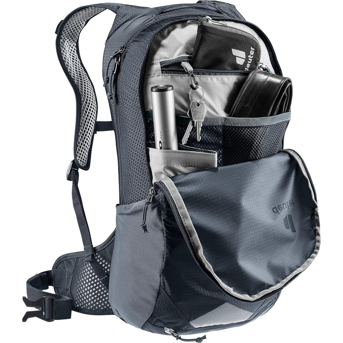 Велосипедний рюкзак Deuter Race Air 10, чорний, 10 л