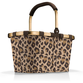 Сумка-шопер Reisenthel Carry Bag Frame Leo Macchiato – містка та стильна з внутрішньою кишенею
