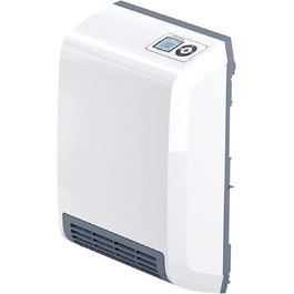 Керамічний електрообігрівач STIEBEL ELTRON CK 20 Trend LCD 2 кВт, енергоощадний, для ванної кімнати, 25 м², тижневий таймер, LCD-дисплей, TÜV, Німеччина