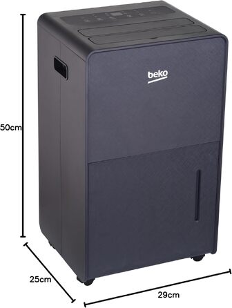 Поглинач вологи BEKO BDPM020 20л з таймером, R290, сенсорним керуванням, компактний, для дому