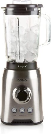 Блендер Domo DO710BL 1000Вт 1,5л, сріблясто-чорний