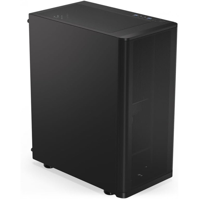 ENDORFY Ventum 200 Solid — комп'ютерний корпус ATX з 1 вентилятором 120 мм, передньою панеллю Mesh, широкою сумісністю з охолодженням, компактний, 3 відсіки для накопичувачів, EY2A001