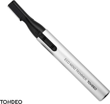 Тример для стрижки волосся TONDEO ECO MINI SILVER для брів, вух та носа