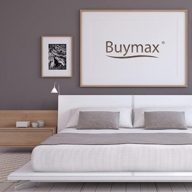 Комплект постільної білизни Buymax® 200x220 з 100% бавовни (3-х частинний): простирадло, наволочки 80x80 см, ковдра 200x220 см. Сертифікат ÖKO-TEX
