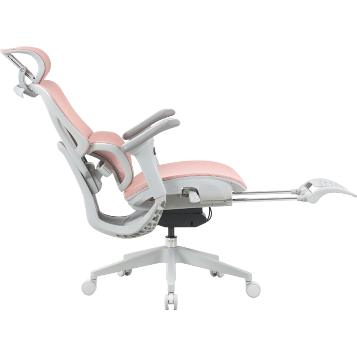 Крісло офісне OfficePro Elite OC950GLP Gray/Light Pink