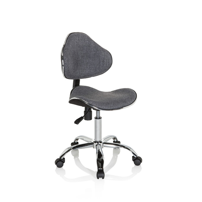 Дитячий письмовий стілець / дитяче крісло KIDDY GTI-3 тканина сірий hjh OFFICE
