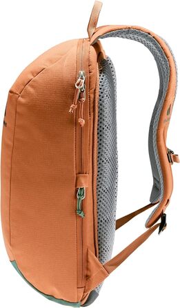 Рюкзак Deuter Step Out 12 л, каштаново-зелений, міський, для щоденного використання