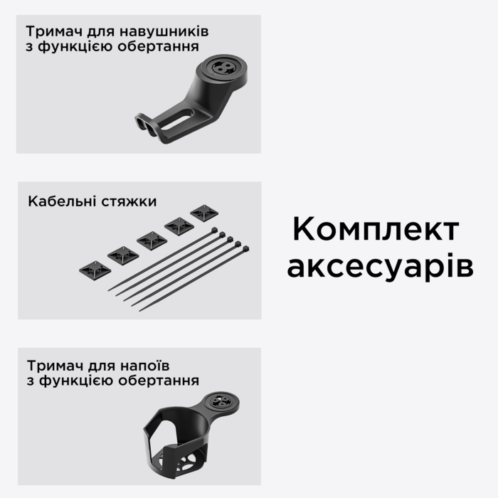 Стіл з електрорегулюванням висоти Anda Seat Xtreme Pro 1600x800 Black