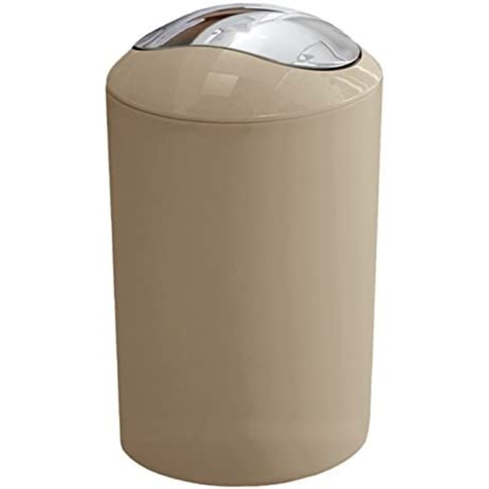 Косметичний відро Kleine Wolke Glossy 5 л, бежевий, набір 2 шт
