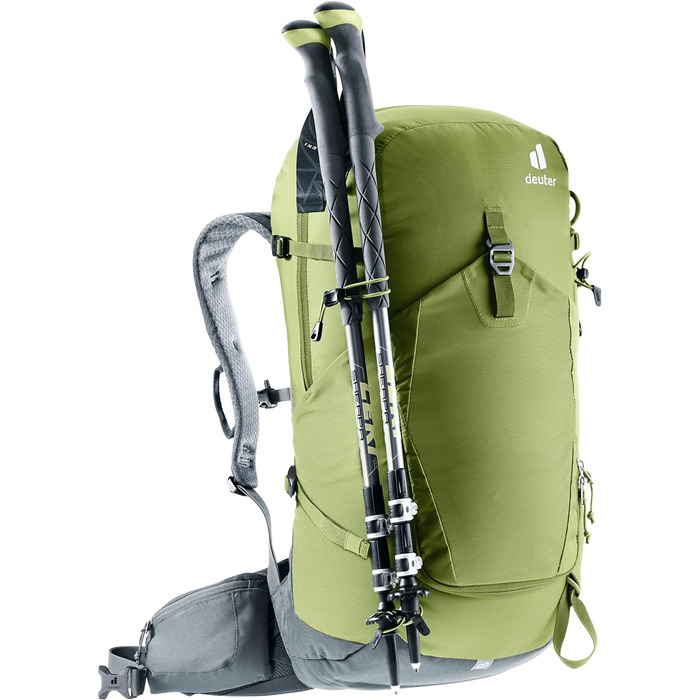 Рюкзак для чоловіків Deuter Trail Pro 33 л для альпінізму та туризму, meadow-graphite