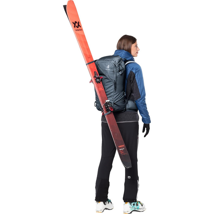 Жіночий рюкзак для гірських лиж deuter Freerider Pro 32+ SL, 32+ л, чорний