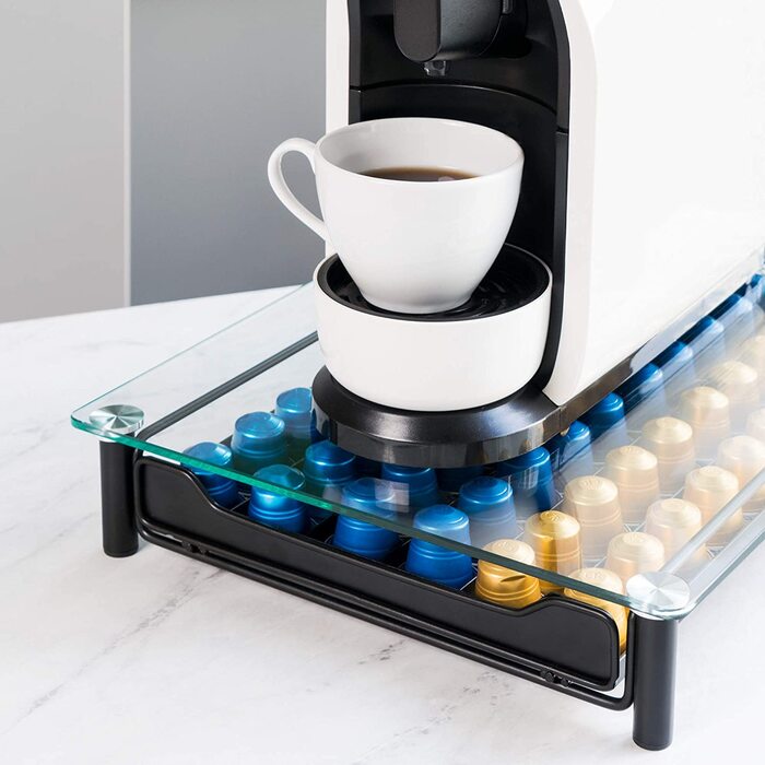 Органайзер для капсул Navaris для кавомашини Nespresso – тримач і шухляда для зберігання кавових капсул