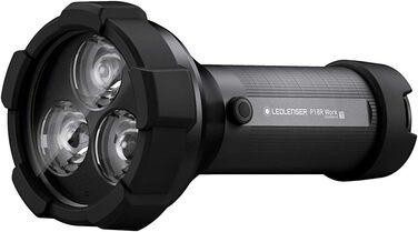 Потужний ліхтар Ledlenser P18R Work, 4500 люмен, LED, акумуляторний, фокусування, USB-зарядка, дальність 720 м, X-Lens Technology, професійний робочий ліхтар