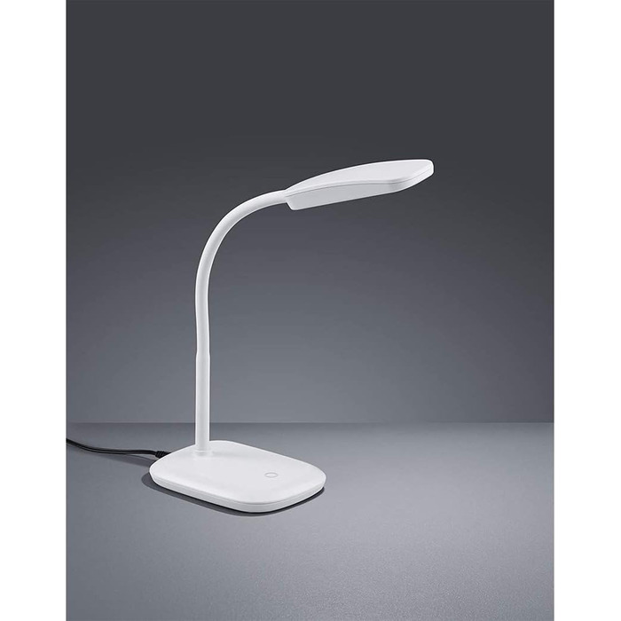 Настільна LED лампа Reality Leuchten Boa R52431101, акрилова, біла, 3.5 Вт, 25x11x36 см