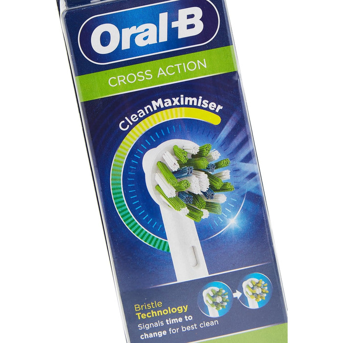 Смінні насадки для електричної зубної щітки Oral-B CrossAction, 8 шт.