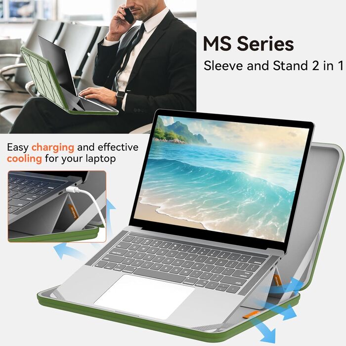 Жорсткий захисний чохол Smatree MS35T для Microsoft Surface Laptop 13.8
