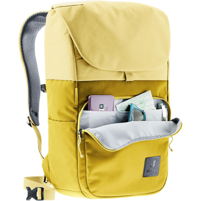 Рюкзак Deuter UP Sydney 22 л, міський, екологічний, жовтий