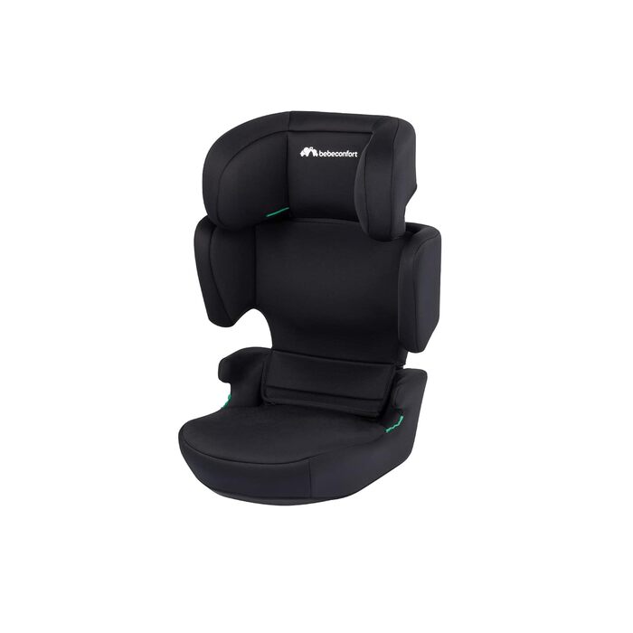 Дитяче автокрісло Bebeconfort Road Safe i-Size, сидіння-бустер, для дітей 3,5–12 років, 15–36 кг, 100–150 см, чорний, установка ременем безпеки