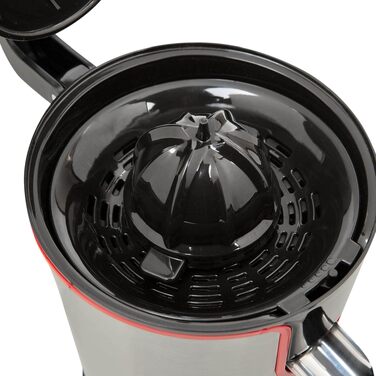 Соковижималка електрична Mellerware Juicy! 300W з системою Anti-Drop, 2 фільтри, для апельсинового соку (червона)