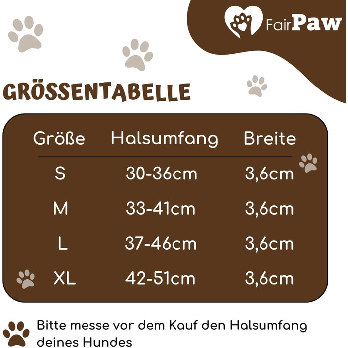 Широкий нашийник для собак FairPaw з паракорду, регульований, ручної роботи, екологічний, для середніх і великих собак, червоний, розмір S
