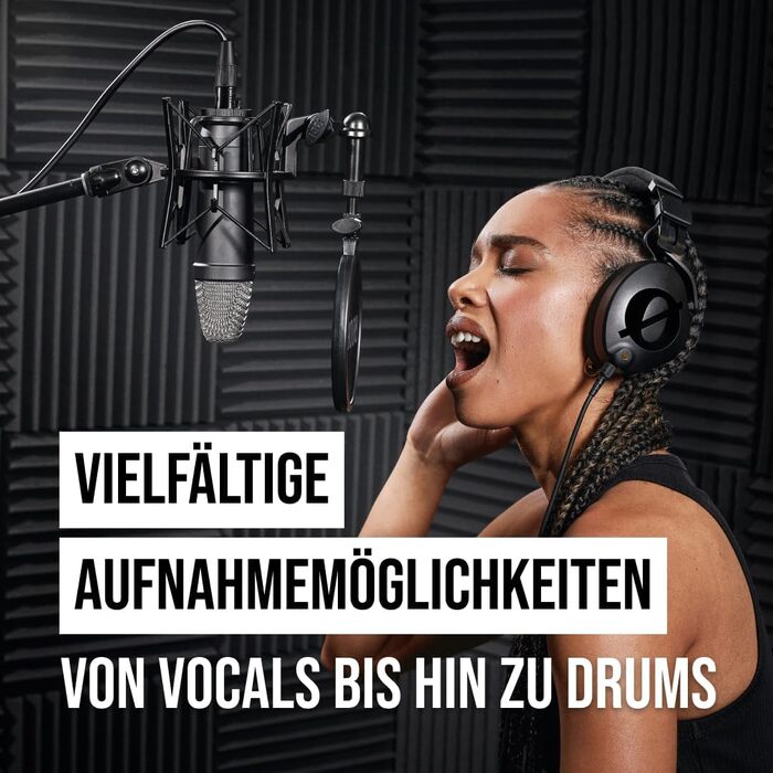 RØDE NT1 Signature Series студійний конденсаторний мікрофон з великою діафрагмою, антивібраційним кріпленням, поп-фільтром та XLR-кабелем для музики, вокалу, стрімінгу і подкастів